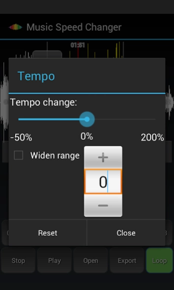Music Speed Changer Pro 3.32 Screenshot