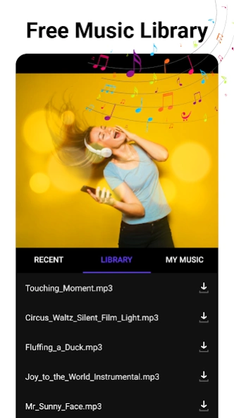 Music video maker 2.6 Screenshot