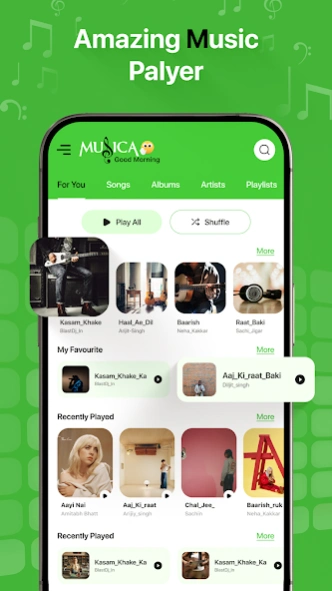 Musica - Music Player  Screenshot