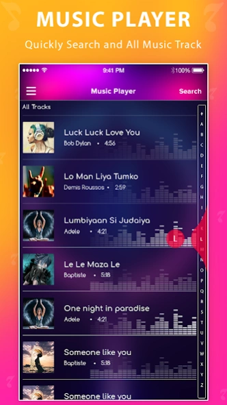 Musical: Music Player 5.0 Screenshot