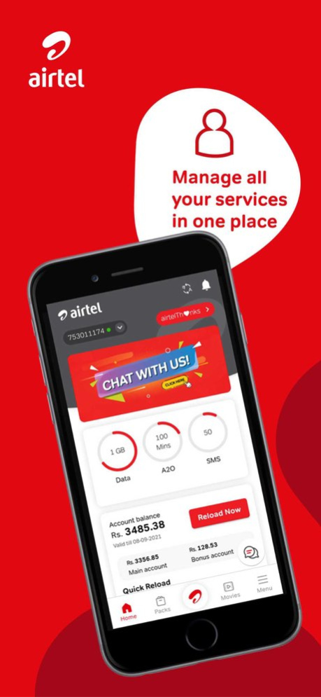 My Airtel 8.1.0 Screenshot