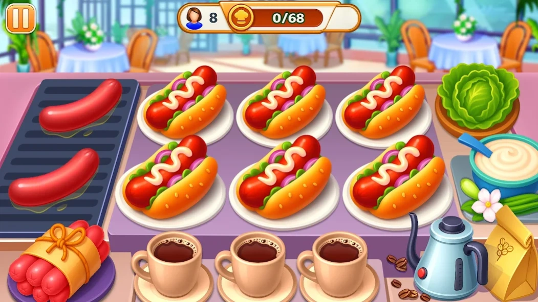 My Cafe Shop : Cooking Games 4.6.2 Screenshot