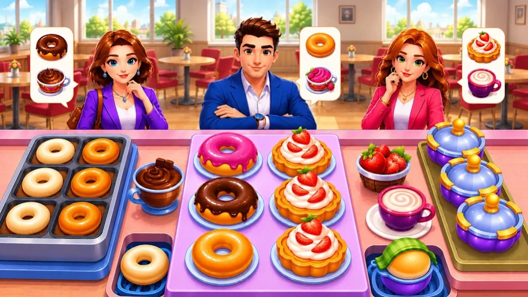 My Cafe Shop : Cooking Games 4.6.2 Screenshot