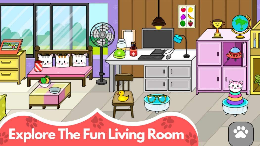 Tizi Cute Kitty: Pet Cat Games 2.5.0 Screenshot