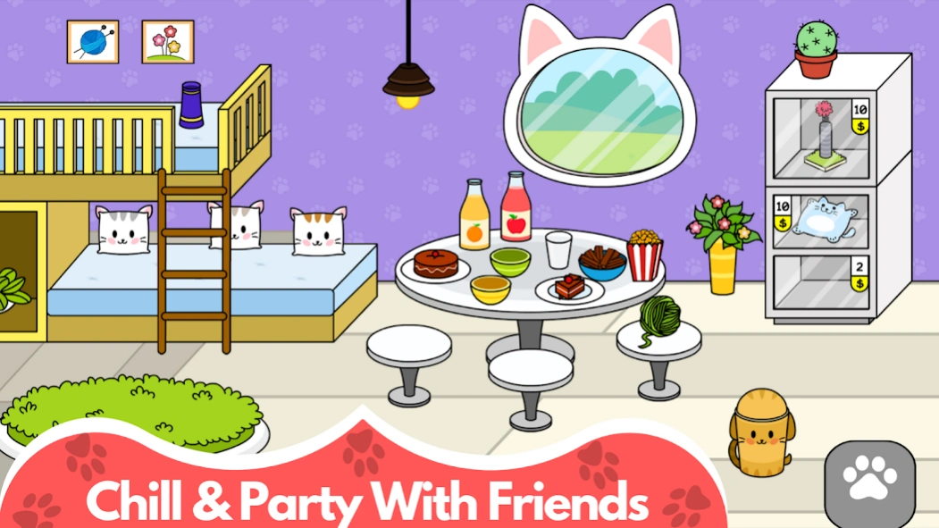 Tizi Cute Kitty: Pet Cat Games 2.5.0 Screenshot