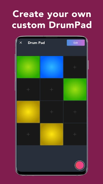 My drum pad: Custom drum pad & 1.1.1 Screenshot