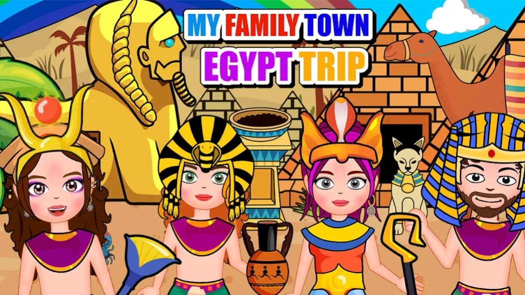 My Family Town - Egypt Trip  Screenshot