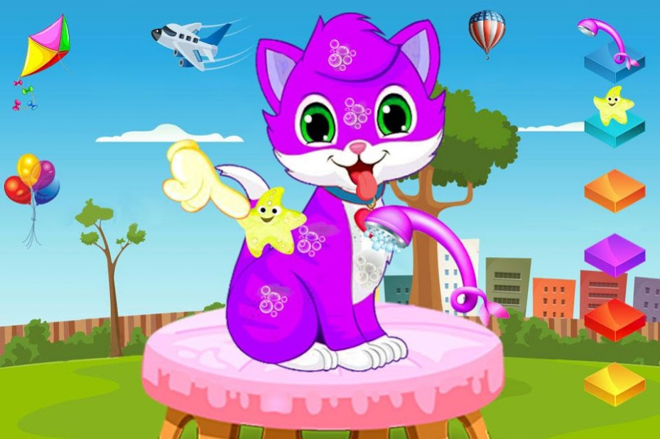 Kitty Cat & Fluffy Pet Care Simulation Games 5.17 Screenshot