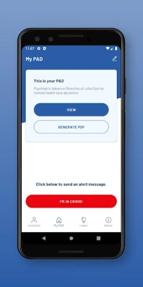 My Mental Health Crisis Plan 1.2.1 Screenshot