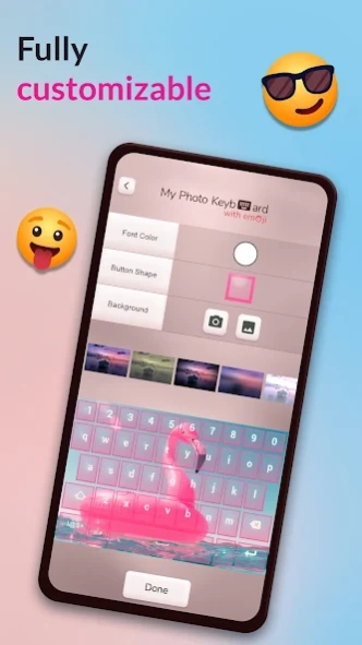My Photo Keyboard with Emoji 6.24 Screenshot