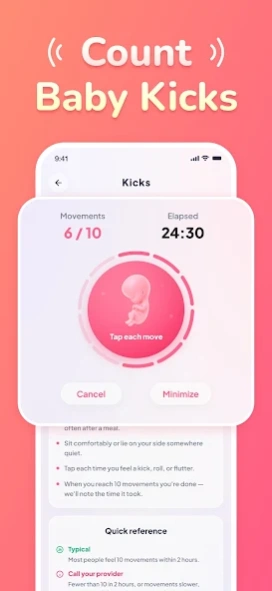 My Pregnancy： Baby Heartbeat  Screenshot