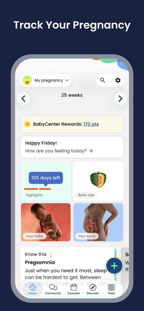 BabyCenter Pregnancy Tracker 6.17.0 Screenshot