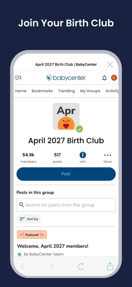 BabyCenter Pregnancy Tracker 6.17.0 Screenshot