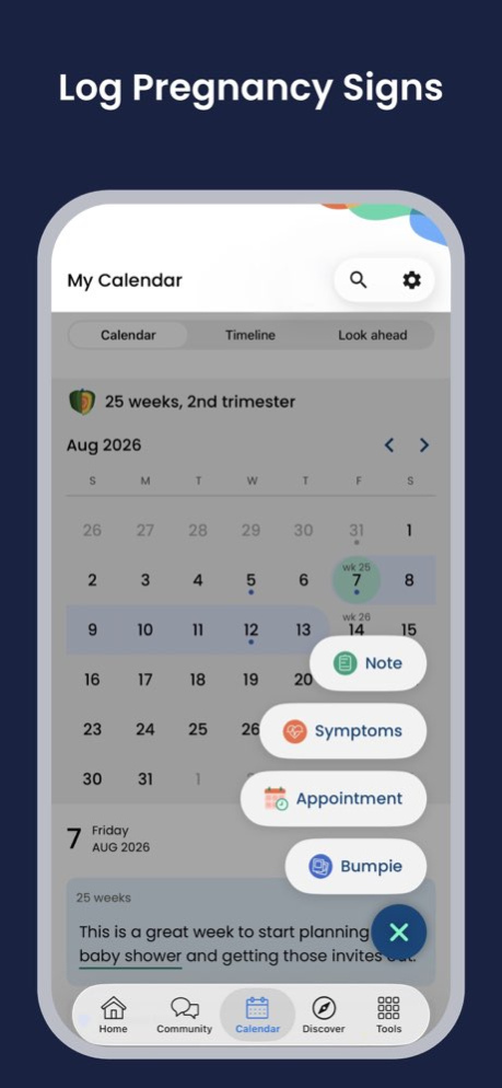 BabyCenter Pregnancy Tracker 6.17.0 Screenshot