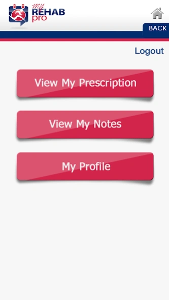My Rehab Pro  Screenshot