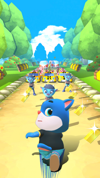 My Talking: Subway Temple Surf 5.0 Screenshot