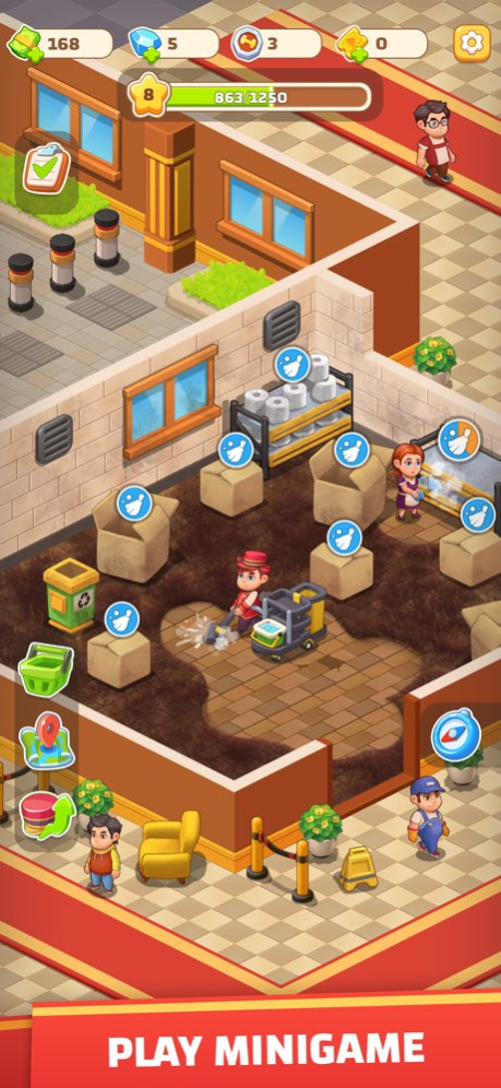 My Tiny Hotel - Idle Simulator 0.8.2 Screenshot