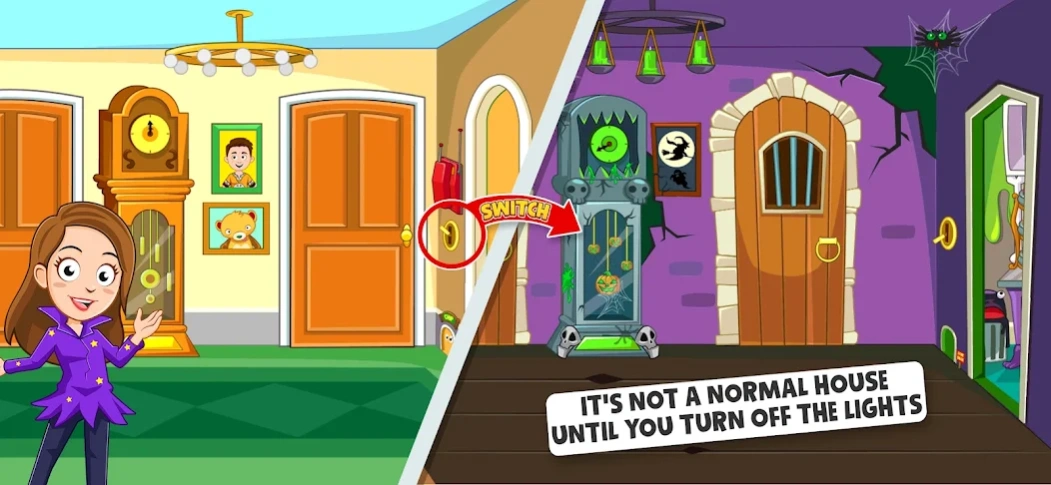 My Town Halloween - Ghost game 7.03.13 Screenshot