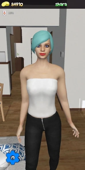 My Virtual Girl at home Shara  Screenshot