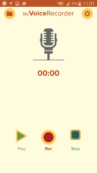 My Voice Recorder 1.0.2 Screenshot