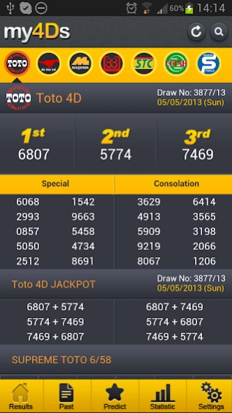my4Ds - Malaysia Fastest 4d, P 0.0.21 Screenshot