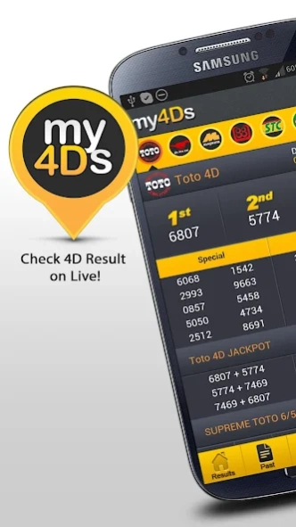 my4Ds - Malaysia Fastest 4d, P 0.0.21 Screenshot