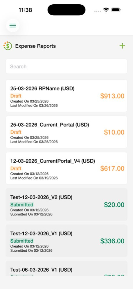 Expense Portal 4.2.0 Screenshot