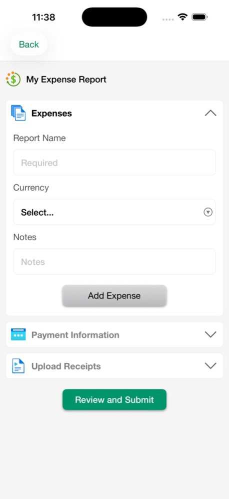 Expense Portal 4.2.0 Screenshot