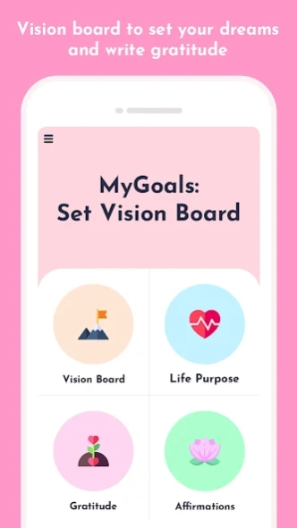MyGoals: Set Vision Board, Gra  Screenshot