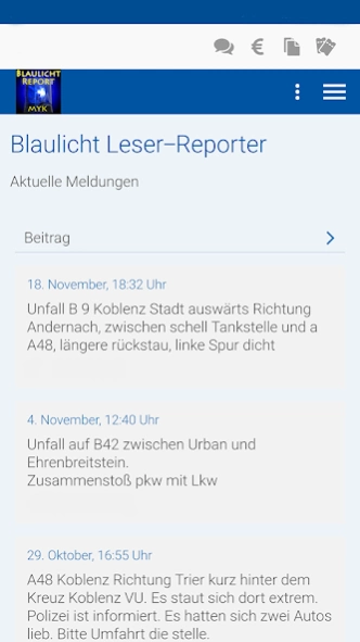 MYK-Report 6.631 Screenshot