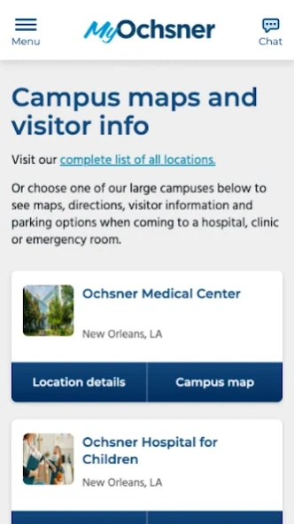 MyOchsner 11.8.3 Screenshot