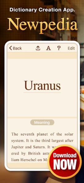 Newpedia -Dictionary Creation- 10.2.0 Screenshot