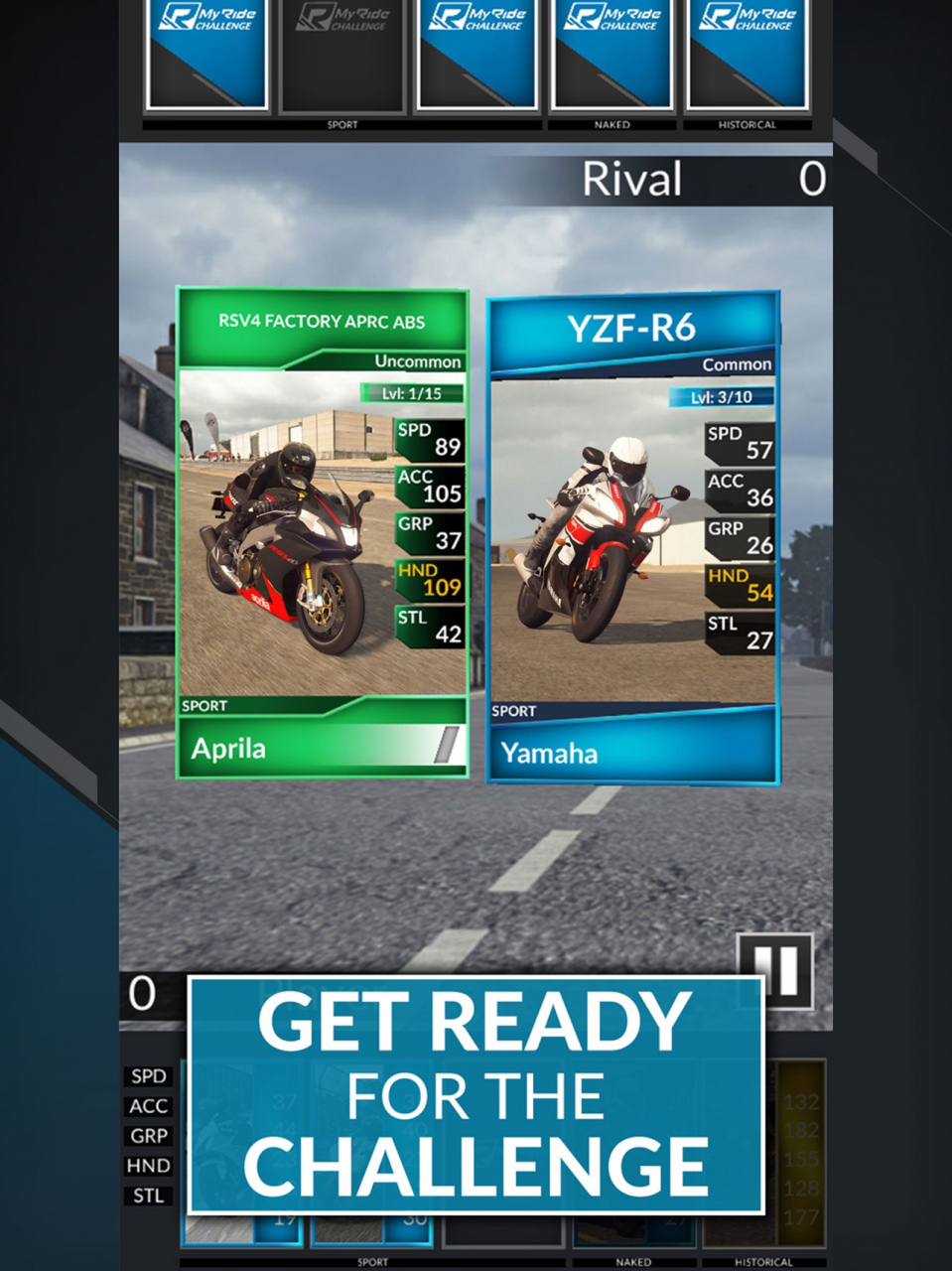 MyRIDE Challenge 1.1.3 Screenshot