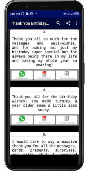 Myself Birthday Wishes  Screenshot