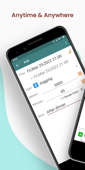 MySportLog - Fitness, Exercise  Screenshot