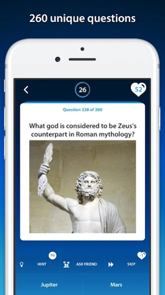 Mythology Quiz Trivia Games  Screenshot