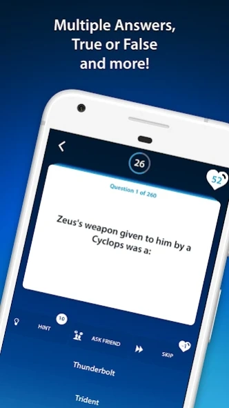 Mythology Quiz Trivia Games  Screenshot