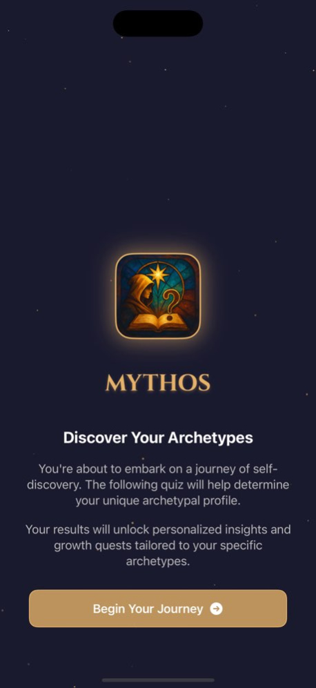 Mythos: Your Archetype Quiz 1.1 Screenshot