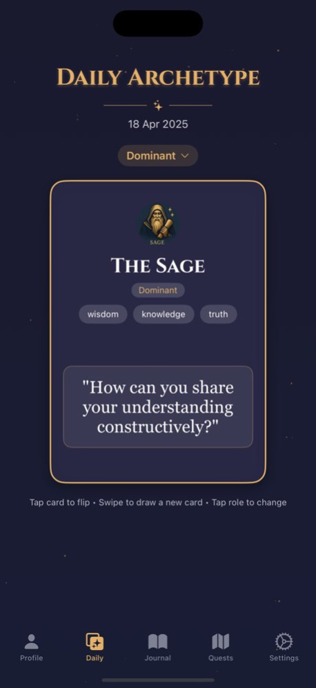 Mythos: Your Archetype Quiz 1.1 Screenshot