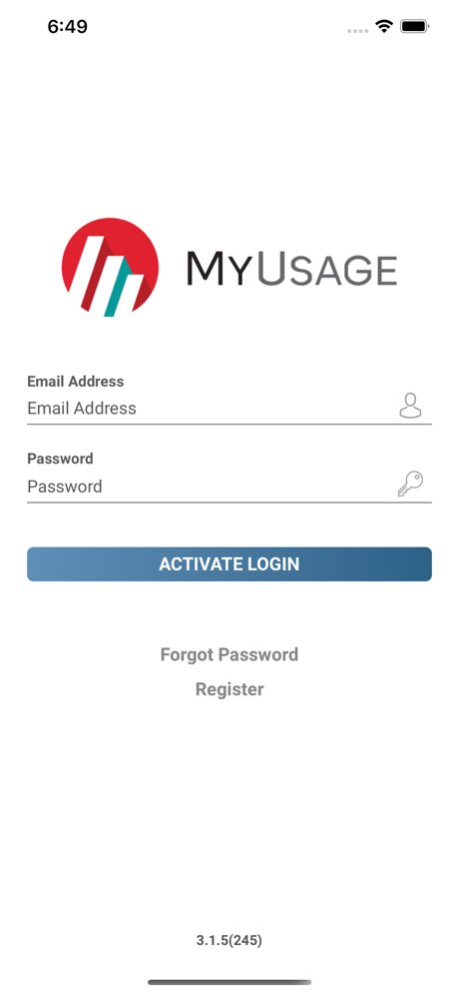MyUsage Mobile 4.0.4 Screenshot