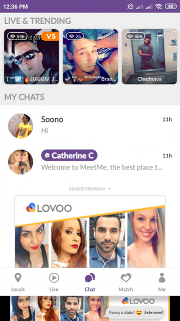 MeetMe: Chat & Meet New People 220.0 Screenshot