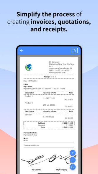 Receipts, Invoices & Payments 720.005 Screenshot
