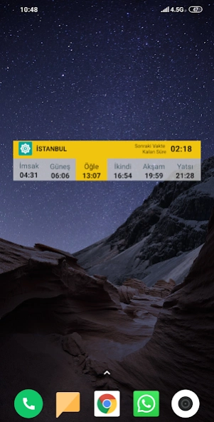 Namaz Vakti - Mevlana Takvimi 2.1.6 Screenshot