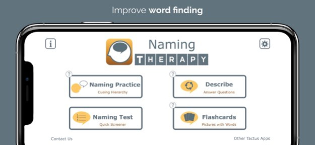 Naming Therapy 4.13 Screenshot