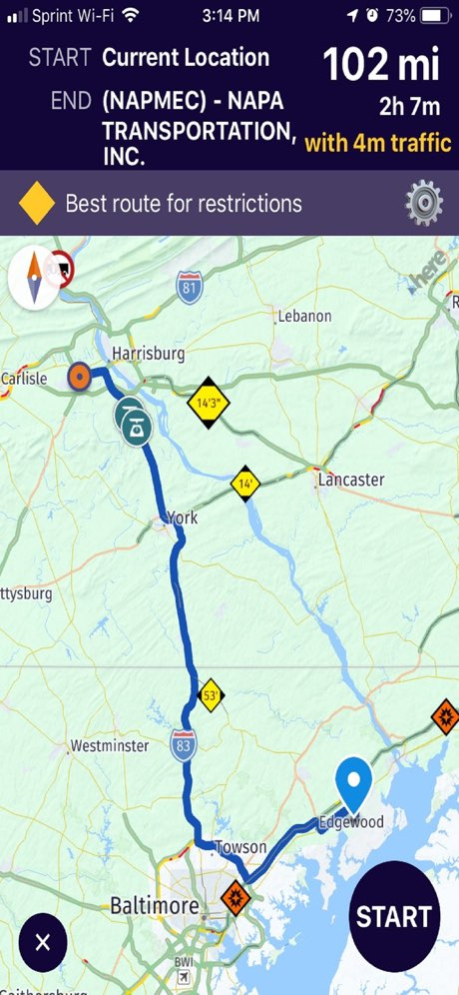 NAPA Mobile 1.63.2 Screenshot