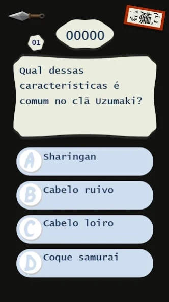 Naru Ninja Quiz: Só a Akatisuk 8.0.0.0 Screenshot
