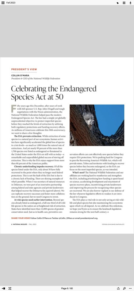 National Wildlife 7.1.2 Screenshot