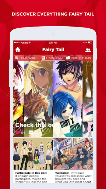 Natsu Amino for Fairy Tail 3.4.33514 Screenshot