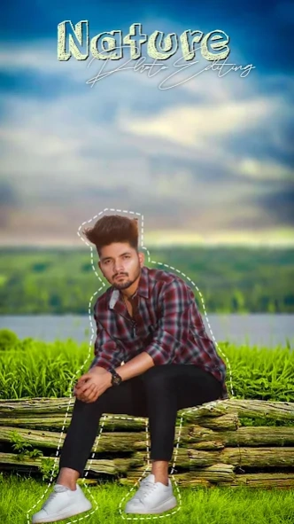 AI Nature Photo Frame Editor  Screenshot