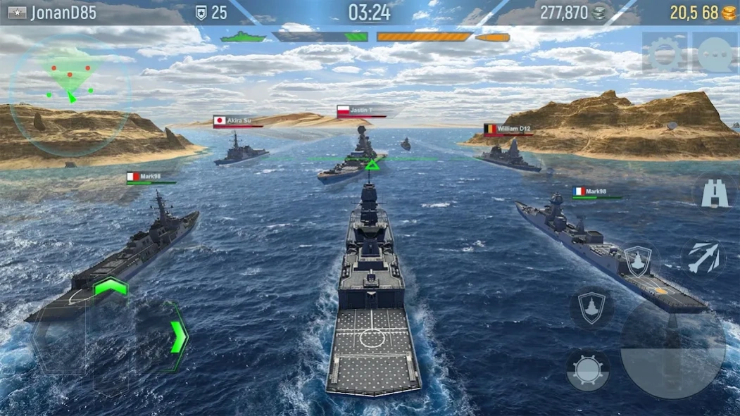 Naval Armada：Modern warship 3.87.2 Screenshot